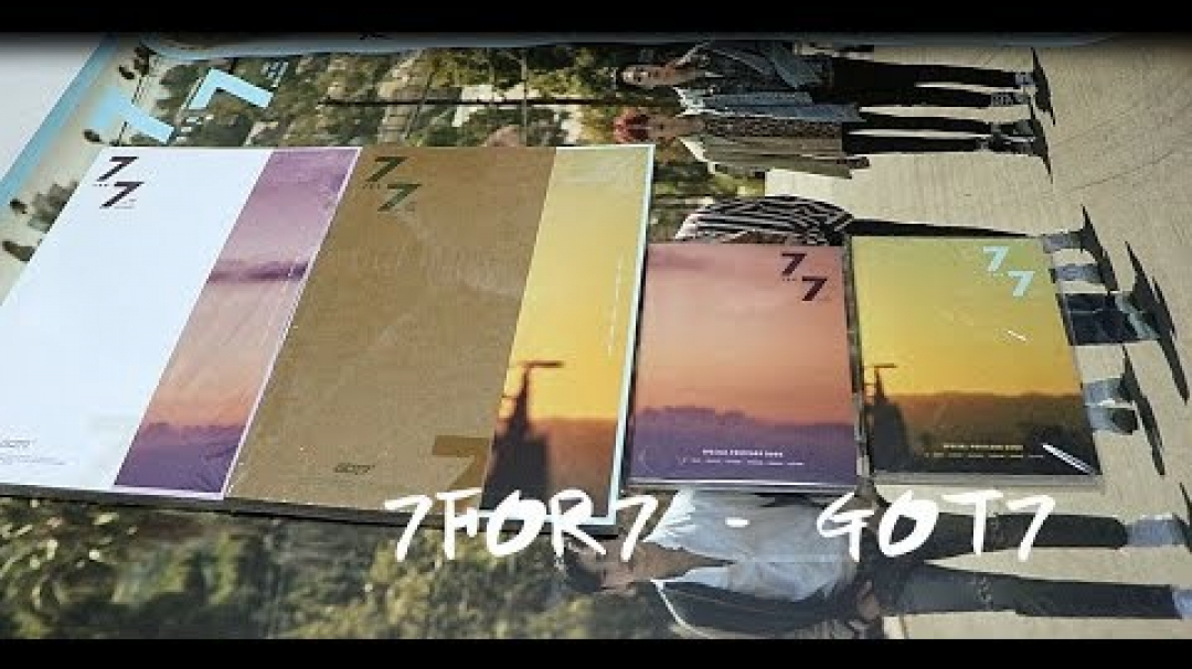 【覺JIAO】開箱系列 - GOT7 7for7 開專 拆專(*´∀`)~♥