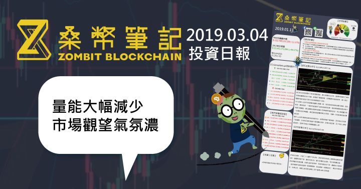 桑幣筆記 Zombit Daily 投資日報 03.04